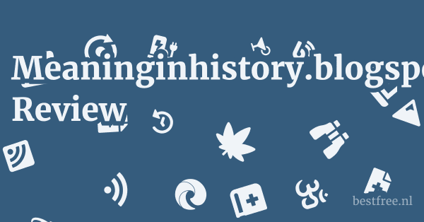 Meaninginhistory.blogspot.com Review 1 by BestFREE.nl