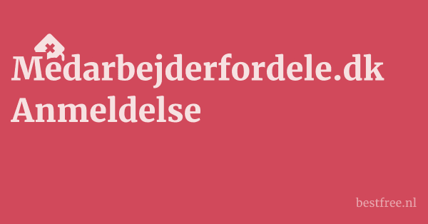 Medarbejderfordele.dk Anmeldelse 1 by BestFREE.nl