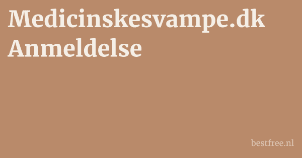Medicinskesvampe.dk Anmeldelse 1 by BestFREE.nl