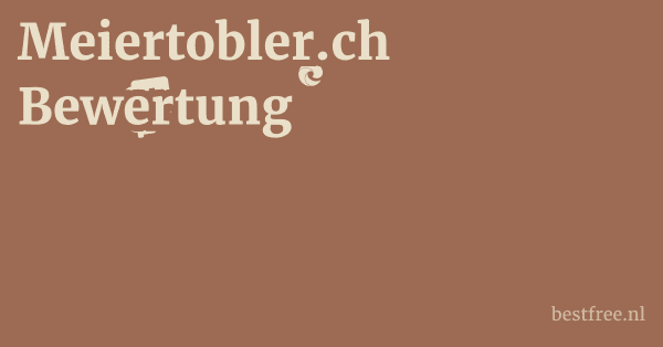 Meiertobler.ch Bewertung 1 by BestFREE.nl