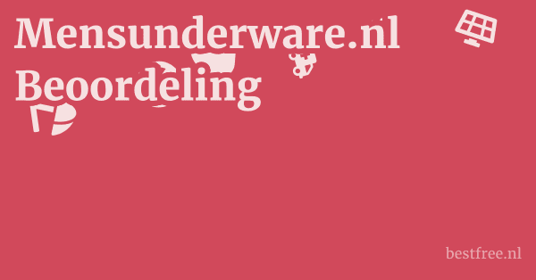 Mensunderware.nl Beoordeling 1 by BestFREE.nl