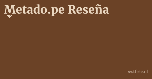 Metado.pe Reseña