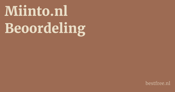Miinto.nl Beoordeling 1 by BestFREE.nl