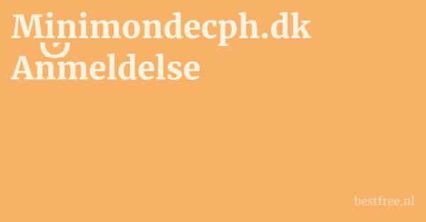 Minimondecph.dk Anmeldelse 1 by BestFREE.nl