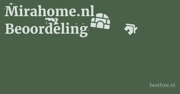 Mirahome.nl Beoordeling 1 by BestFREE.nl