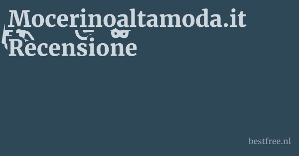 Mocerinoaltamoda.it Recensione 1 by BestFREE.nl