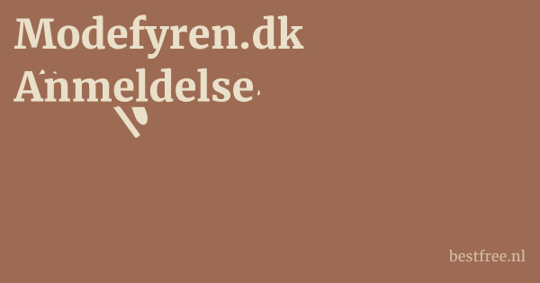 Modefyren.dk Anmeldelse 1 by BestFREE.nl