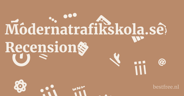 Modernatrafikskola.se Recension 1 by BestFREE.nl