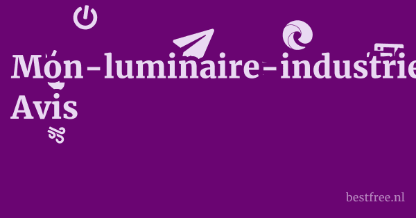 Mon-luminaire-industriel.fr Avis 1 by BestFREE.nl