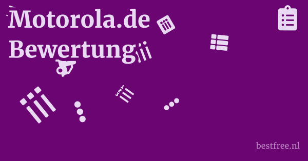 Motorola.de Bewertung 1 by BestFREE.nl