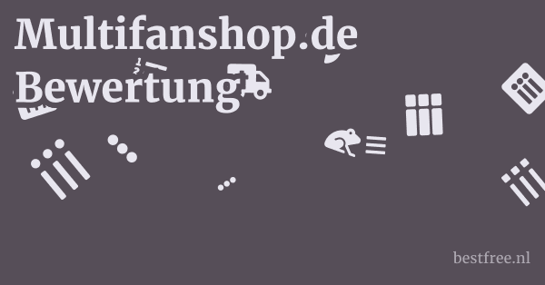 Multifanshop.de Bewertung 1 by BestFREE.nl