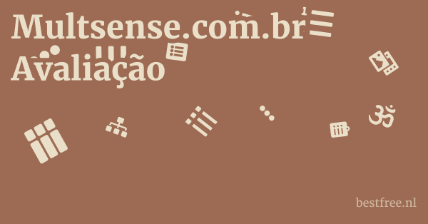 Multsense.com.br Avaliação