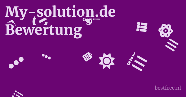My-solution.de Bewertung 1 by BestFREE.nl