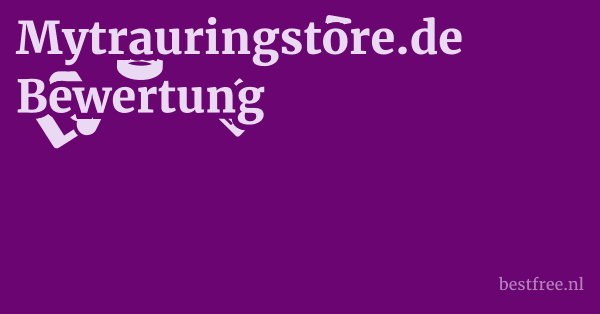 Mytrauringstore.de Bewertung 1 by BestFREE.nl
