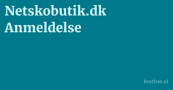 Netskobutik.dk Anmeldelse 1 by BestFREE.nl