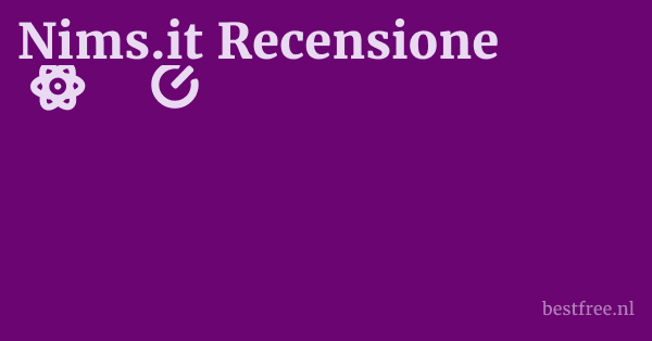 Nims.it Recensione 1 by BestFREE.nl