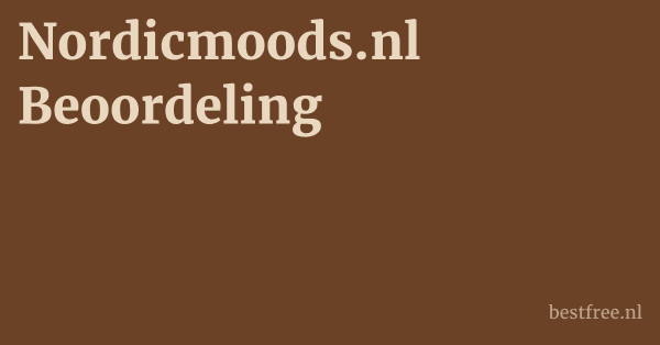 Nordicmoods.nl Beoordeling 1 by BestFREE.nl
