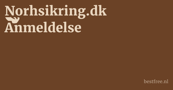 Norhsikring.dk Anmeldelse 1 by BestFREE.nl