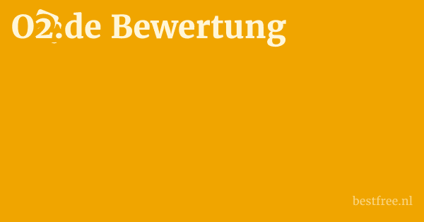 O2.de Bewertung 1 by BestFREE.nl