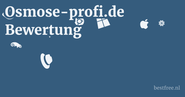 Osmose-profi.de Bewertung 1 by BestFREE.nl