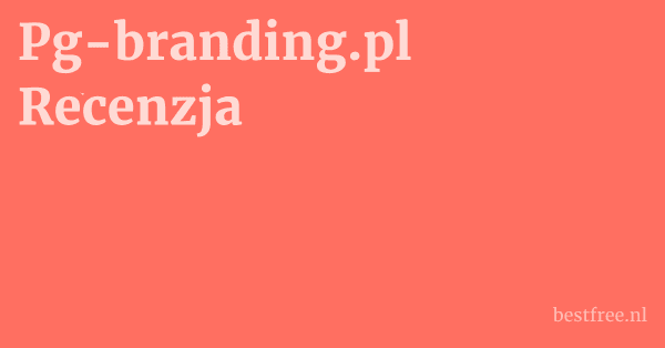 Pg-branding.pl Recenzja 1 by BestFREE.nl