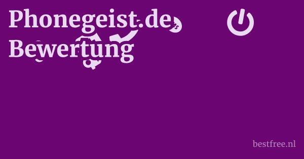 Phonegeist.de Bewertung 1 by BestFREE.nl
