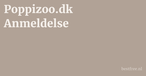 Poppizoo.dk Anmeldelse