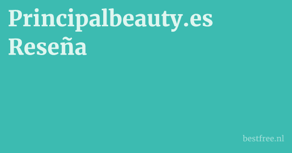 Principalbeauty.es Reseña 1 by BestFREE.nl