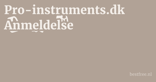 Pro-instruments.dk Anmeldelse 1 by BestFREE.nl