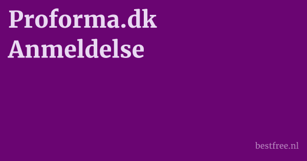 Proforma.dk Anmeldelse