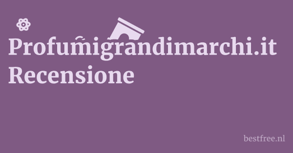 Profumigrandimarchi.it Recensione 1 by BestFREE.nl