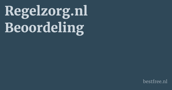 Regelzorg.nl Beoordeling 1 by BestFREE.nl