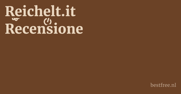 Reichelt.it Recensione 1 by BestFREE.nl
