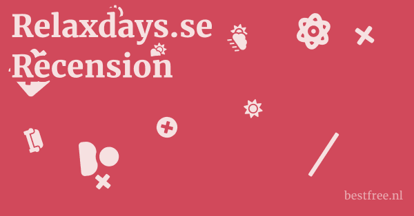 Relaxdays.se Recension 1 by BestFREE.nl