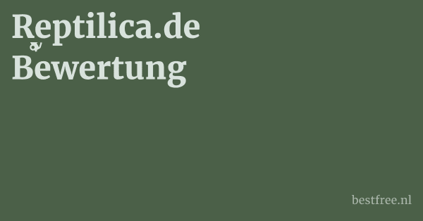 Reptilica.de Bewertung 1 by BestFREE.nl