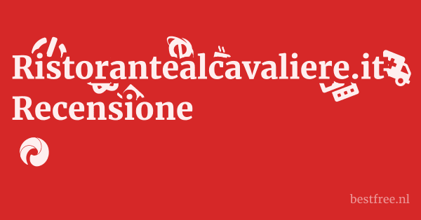Ristorantealcavaliere.it Recensione 1 by BestFREE.nl