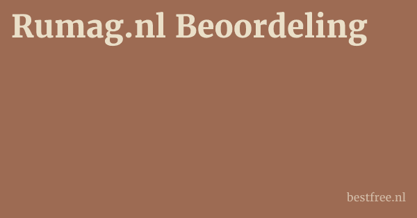 Rumag.nl Beoordeling 1 by BestFREE.nl