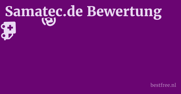 Samatec.de Bewertung 1 by BestFREE.nl