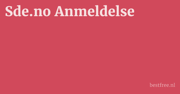 Sde.no Anmeldelse