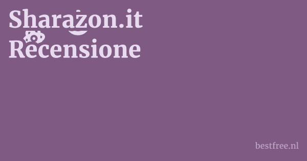 Sharazon.it Recensione 1 by BestFREE.nl