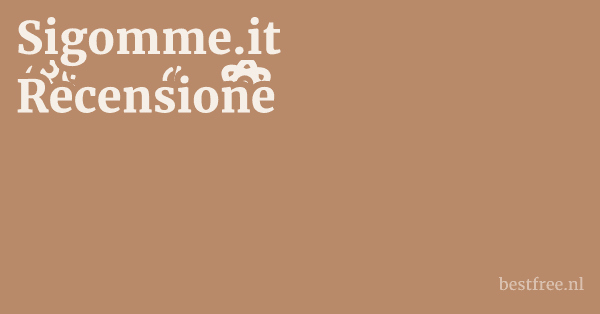 Sigomme.it Recensione 1 by BestFREE.nl