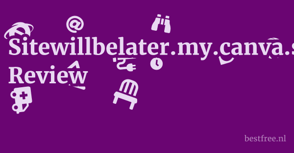 Sitewillbelater.my.canva.site Review 1 by BestFREE.nl