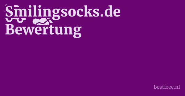 Smilingsocks.de Bewertung 1 by BestFREE.nl