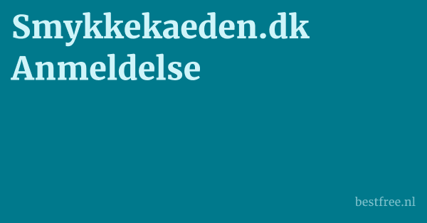 Smykkekaeden.dk Anmeldelse 1 by BestFREE.nl