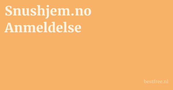 Snushjem.no Anmeldelse 1 by BestFREE.nl