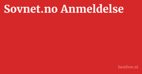 Sovnet.no Anmeldelse