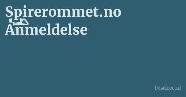 Spirerommet.no Anmeldelse