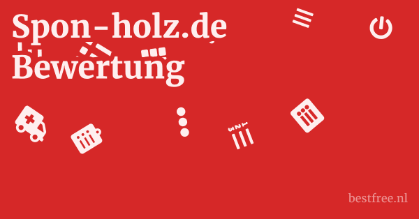 Spon-holz.de Bewertung 1 by BestFREE.nl
