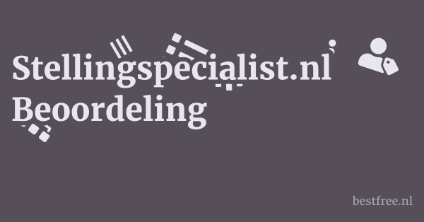 Stellingspecialist.nl Beoordeling 1 by BestFREE.nl