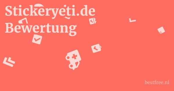 Stickeryeti.de Bewertung 1 by BestFREE.nl